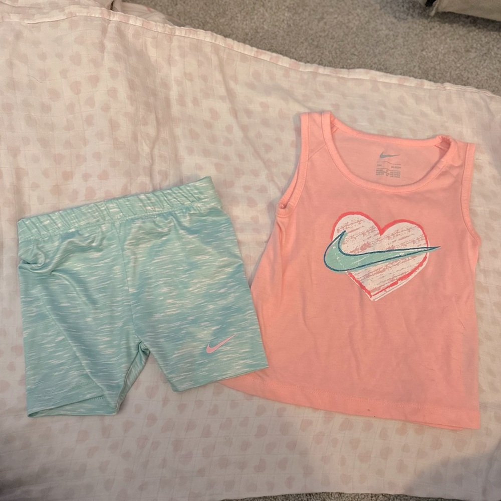 24 mo Girls Nike Tank and Shorts